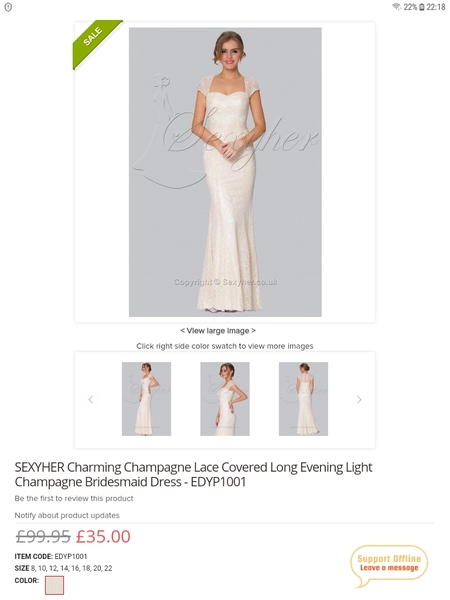 Can anyone help me find a wedding dress?