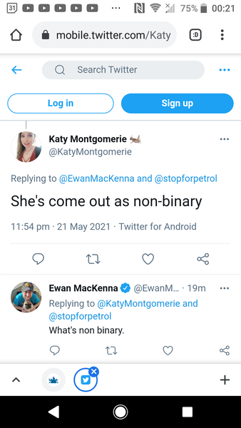 Best responses for being asked for pronouns  in person