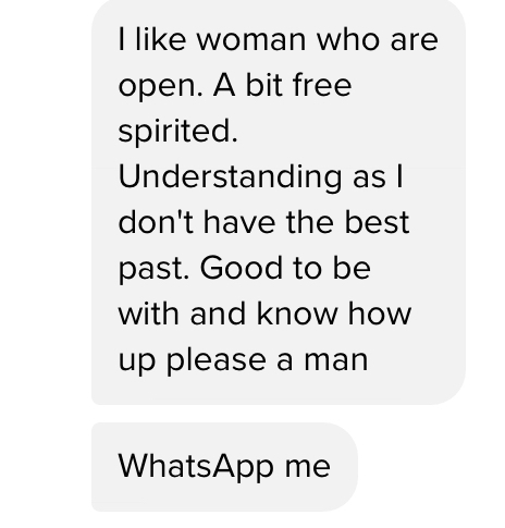 Dating Thread 206 - picking up tradesmen aswell as dates