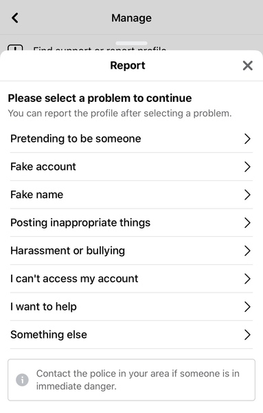 Trouble from old Facebook account (that I can’t get into!)
