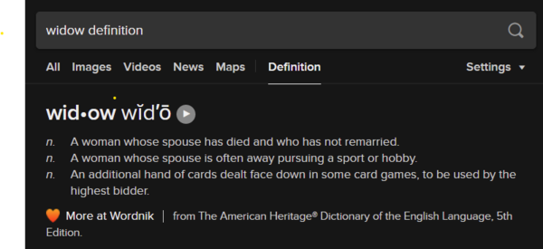 The use of the term 'trans widow'