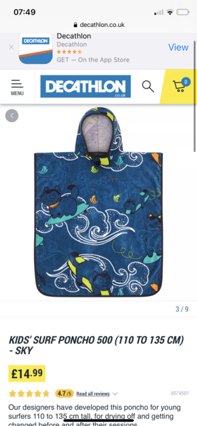 Swim robe / dressing gown with cat design? Does it exist?!