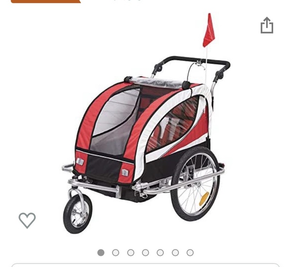 ive seen more and more dogs in prams, even specially built ones