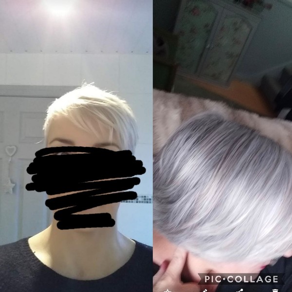 How did you transition to grey hair