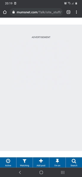 Enormous ad banners that you accidentally click on all the time?