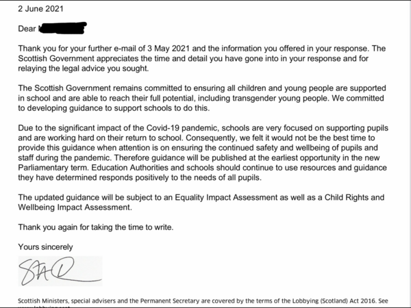 Ofsted have left Stonewall