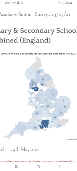 Schools in meltdown. Put your kids in masks