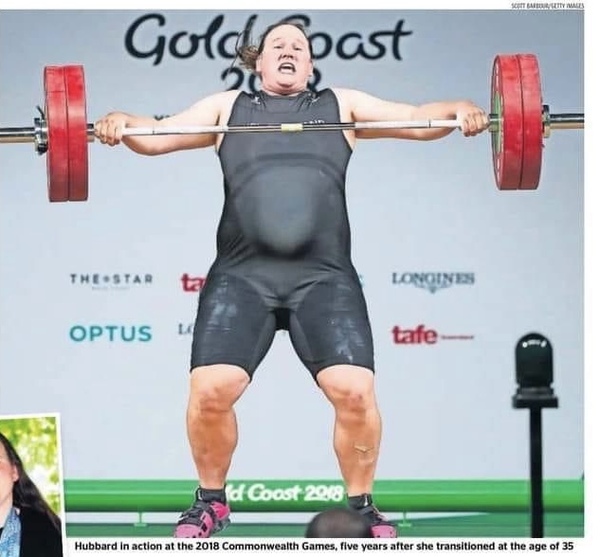 Transgender weightlifting