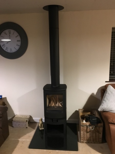 How much did you pay for a wood burning stove?