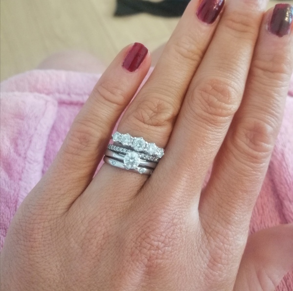 Show me your ring finger ring stacks!