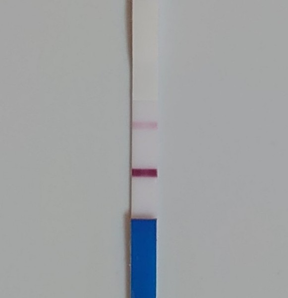 Very dark line?