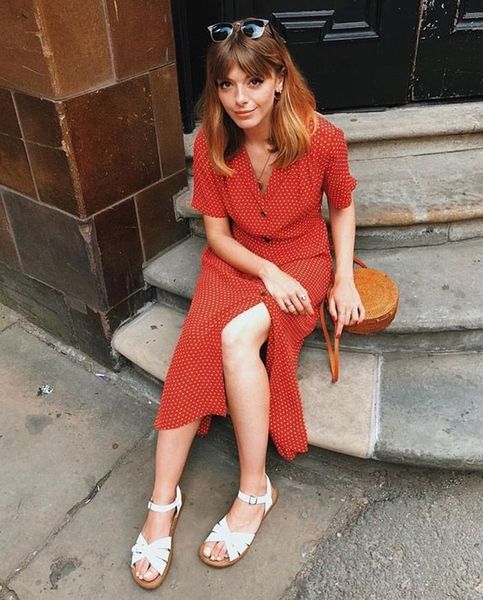 Comfy non old lady sandal recommendations