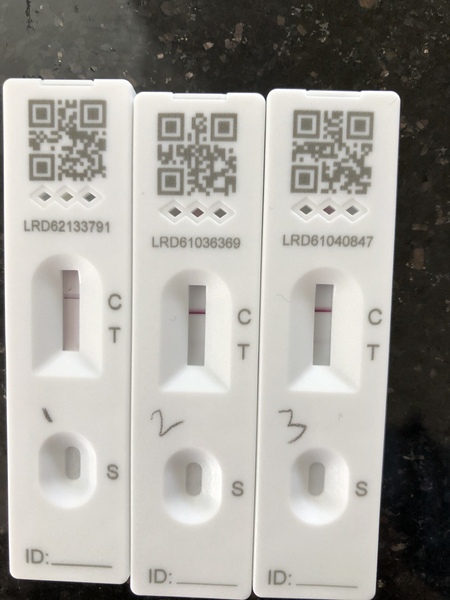 Does this look positive?