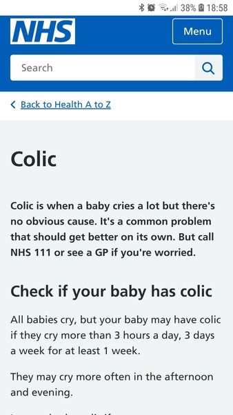 Tips for Colic?