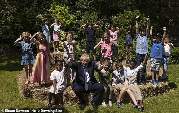 To be absolutely over the moon for Boris and Carrie? 😊😊