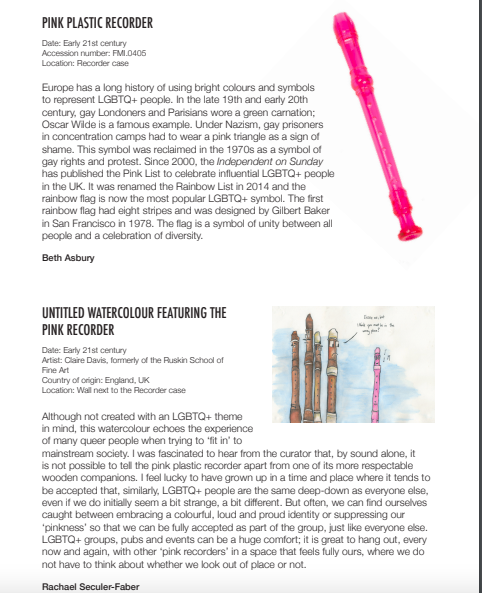 Oxford University submission to Stonewall's Workplace Equality Index