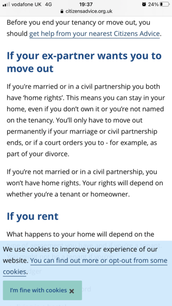 DH wanting to split, he wants me to leave the house
