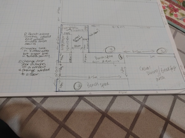 New kitchen help - is this a good design (with pic)