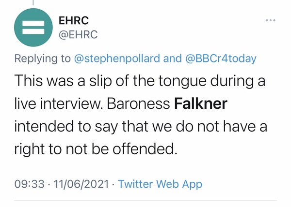 The Baroness on R4 Today after 8am