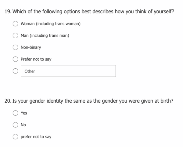 How can you have a "gender identity" at birth.?