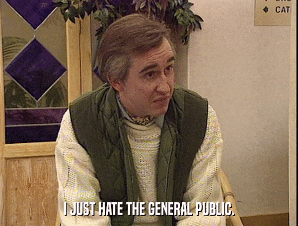 What strange behaviour have you experienced in the supermarket?