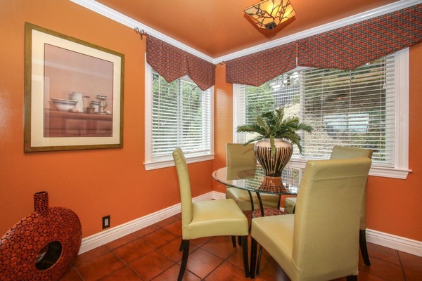 If you’ve painted your ceiling the same colour as the walls…