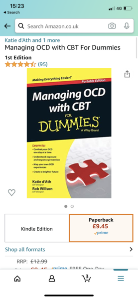 Please can anyone help me on methods to try until we get to see camhs for OCD.