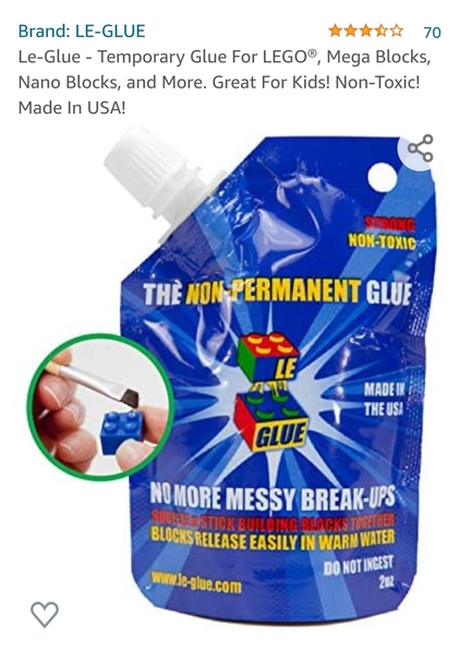 To super glue together lego sets?