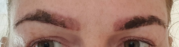 Is it normal for combi brows to look like this...