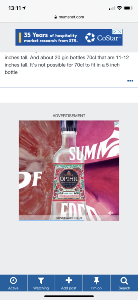 Gin in the sun yesterday = dying now
