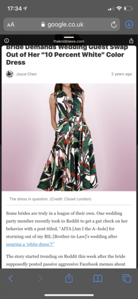 Another is this too white for a wedding...