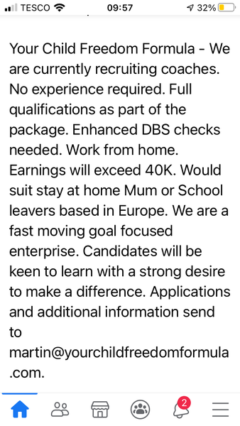 Your child freedom formula / child anxiety programmes - thread 2