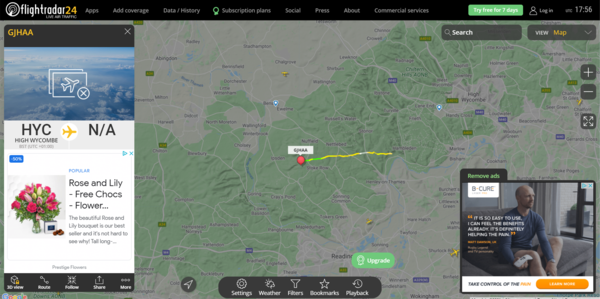 Flight Radar 24 - Exciting