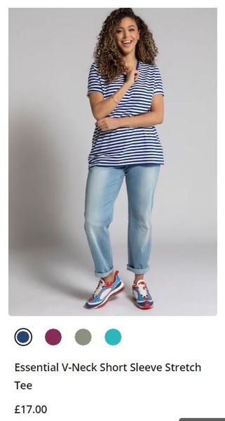 to think Plus size clothes ranges so frumpy?