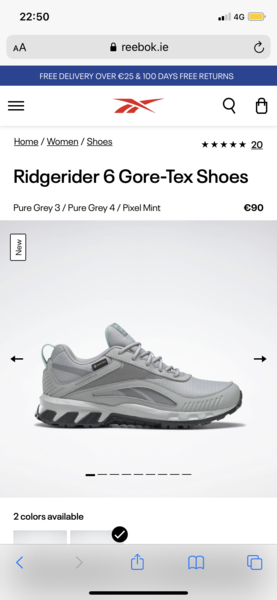Waterproof trainers?