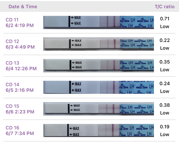 Ovulation tests showing the opposite of what’s expected (test stats included)