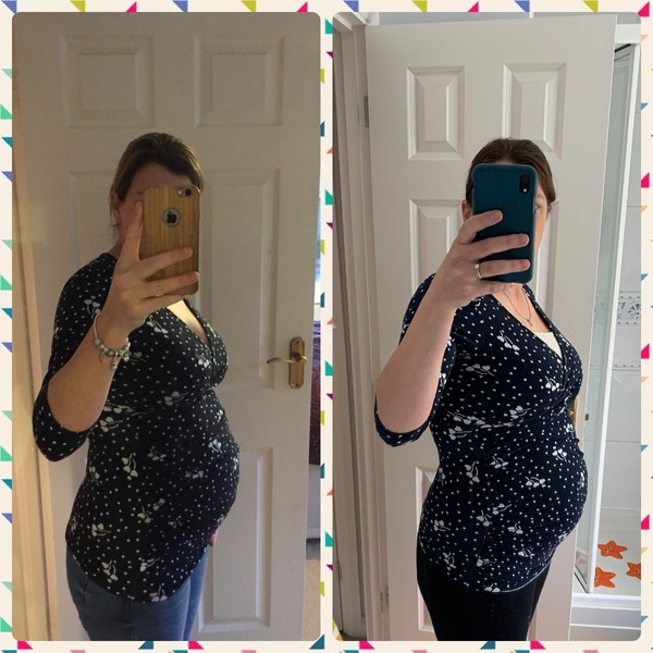 Anyone else feel absolutely huge second pregnancy?!