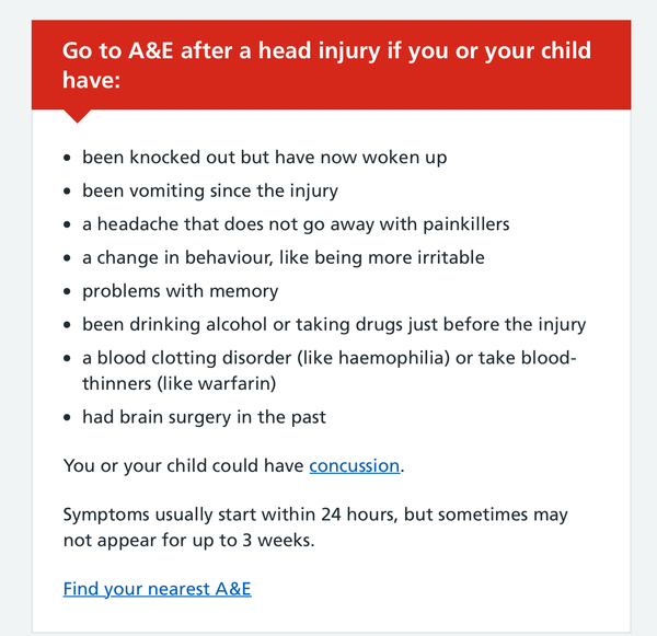 A&E or no…