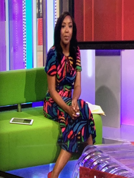 Angelica Bell’s dress