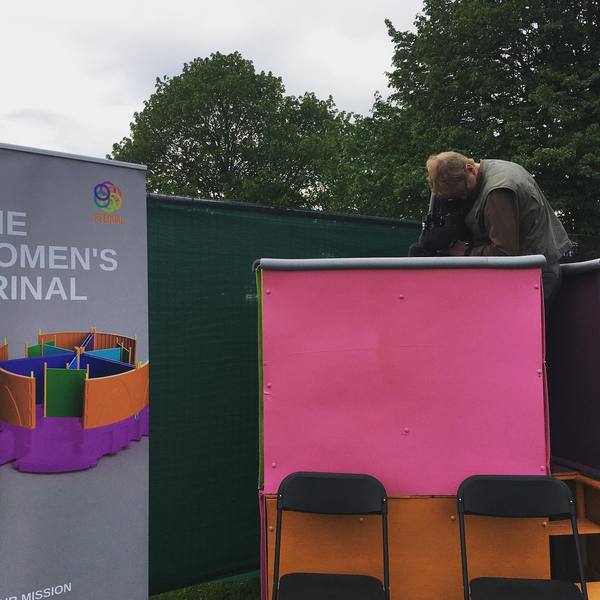 Toilet equality? -A urinal for women -invented by British women