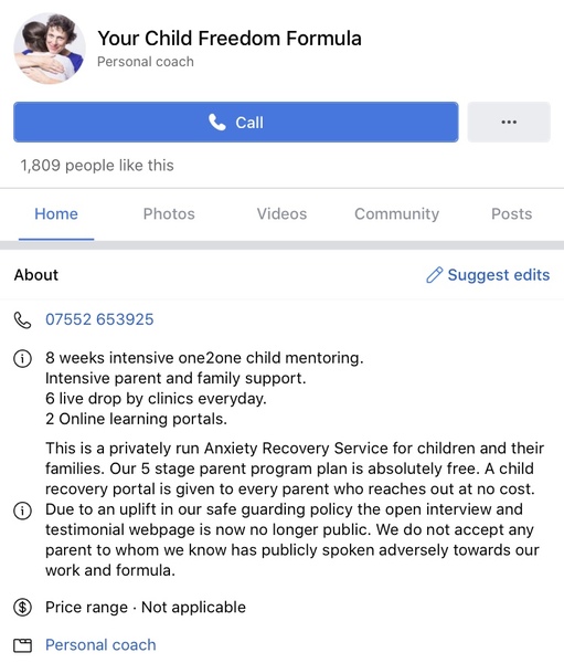 your child freedom formula - has anyone tried it?