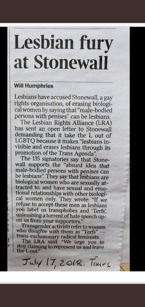 Stonewalled: Simon Fanshawe in the Daily Mail