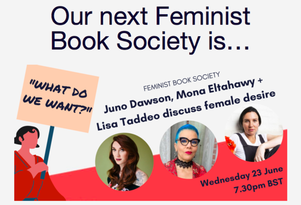Feminist Book Society discussing 'female desire'