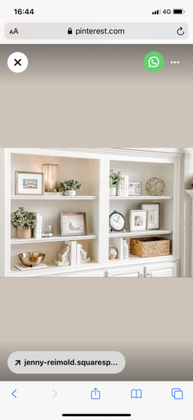 Pre-selected bundles of shelves decorations?