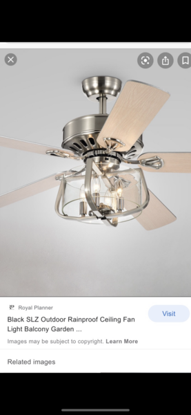 Is it possible to have a ceiling fan that doesn't look as though you're decor is stuck in the 80's?