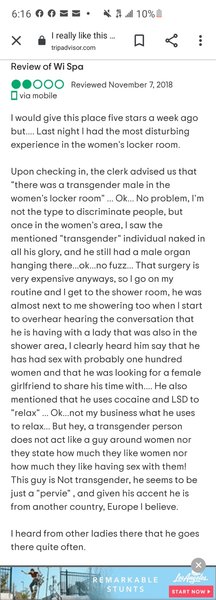 Pushback at Wi Spa in Los Angeles