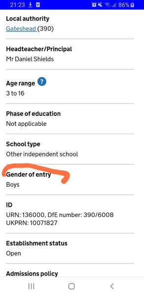 Ofsted says gender identity is a protected characteristic