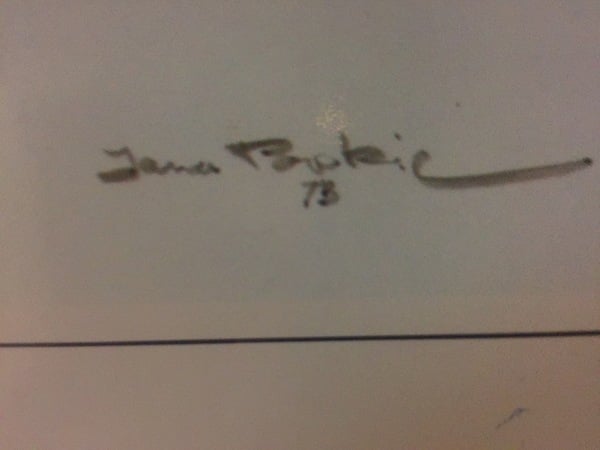 AIBU to ask you if you can read this signature?