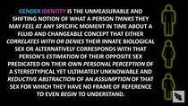 Why conflate 'Gender Critical' and belief in immutable sex?