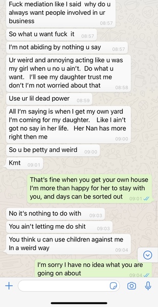 DP - Abusive what’s apps